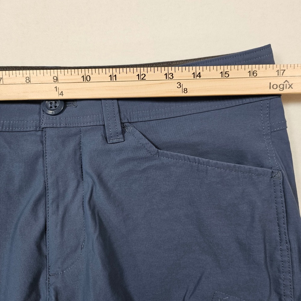 Eddie Bauer First Ascent Men's guide pro shorts 33 blue hiking gorpcore tech - Picture 5 of 10